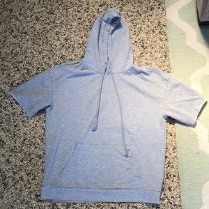 Zara Man Short Sleeve Hoodie
